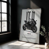 2023 YZF-R1 Motorcycle Poster