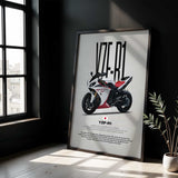 2009 YZF-R1 Motorcycle Poster