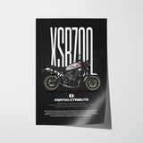 2019 XSR700 XTribute Motorcycle Poster