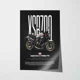 2019 XSR700 XTribute Motorcycle Poster