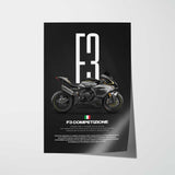 F3 Competizione Motorcycle Poster