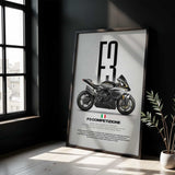 F3 Competizione Motorcycle Poster