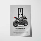 F3 Competizione Motorcycle Poster
