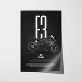 F3 RR Motorcycle Poster
