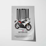 2013 Daytona 675R Motorcycle Poster