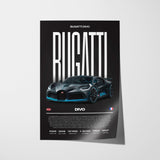 Bugatti Divo Poster