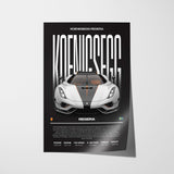 Koenigsegg Regera Poster