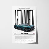 Aston Martin Valhalla Poster