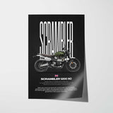 2020 Scrambler 1200XC Motorcycle Poster