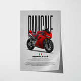 2025-Present Panigale V2 S Motorcycle Poster