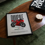 2025-Present Panigale V2 S Motorcycle Poster