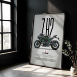 Z H2 SE Motorcycle Poster