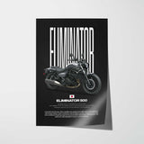 Eliminator 500 Motorcycle Poster