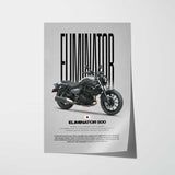 Eliminator 500 Motorcycle Poster