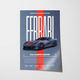 Ferrari 812 Competizione Poster