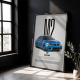 M2 F87 Car Poster