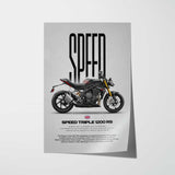 2025 Speed Triple 1200RS Motorcycle Poster