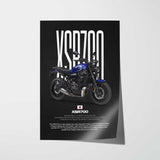 2022-Present XSR700 Motorcycle Poster