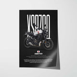 2022-Present XSR700 Motorcycle Poster