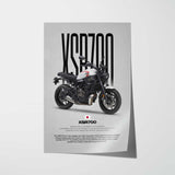 2022-Present XSR700 Motorcycle Poster