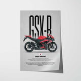 2006 GSX-R600 (K6) Motorcycle Poster