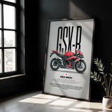 2006 GSX-R600 (K6) Motorcycle Poster