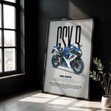 2006 GSX-R600 (K6) Motorcycle Poster