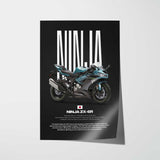 2021 Ninja ZX-6R Motorcycle Poster