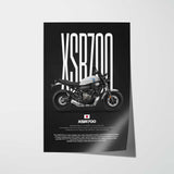 2022-Present XSR700 Motorcycle Poster
