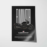 Eliminator 500 Motorcycle Poster