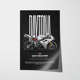 2011 Daytona 675R Motorcycle Poster