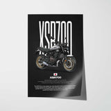 2022-Present XSR700 Motorcycle Poster