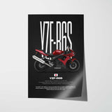 2007 YZF-R6S Motorcycle Poster