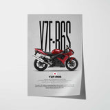 2007 YZF-R6S Motorcycle Poster