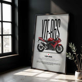 2007 YZF-R6S Motorcycle Poster