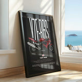 2007 YZF-R6S Motorcycle Poster