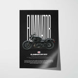 Eliminator 500 Motorcycle Poster