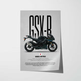 2024 GSX-R750 Motorcycle Poster