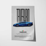 Temerario Car Poster