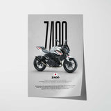 Z400 Motorcycle Poster