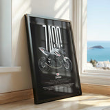 Z400 Motorcycle Poster