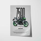Z500 SE Motorcycle Poster