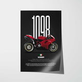 1098R Motorcycle Poster