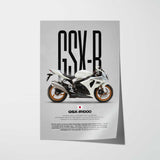 2009 GSX-R1000 Motorcycle Poster