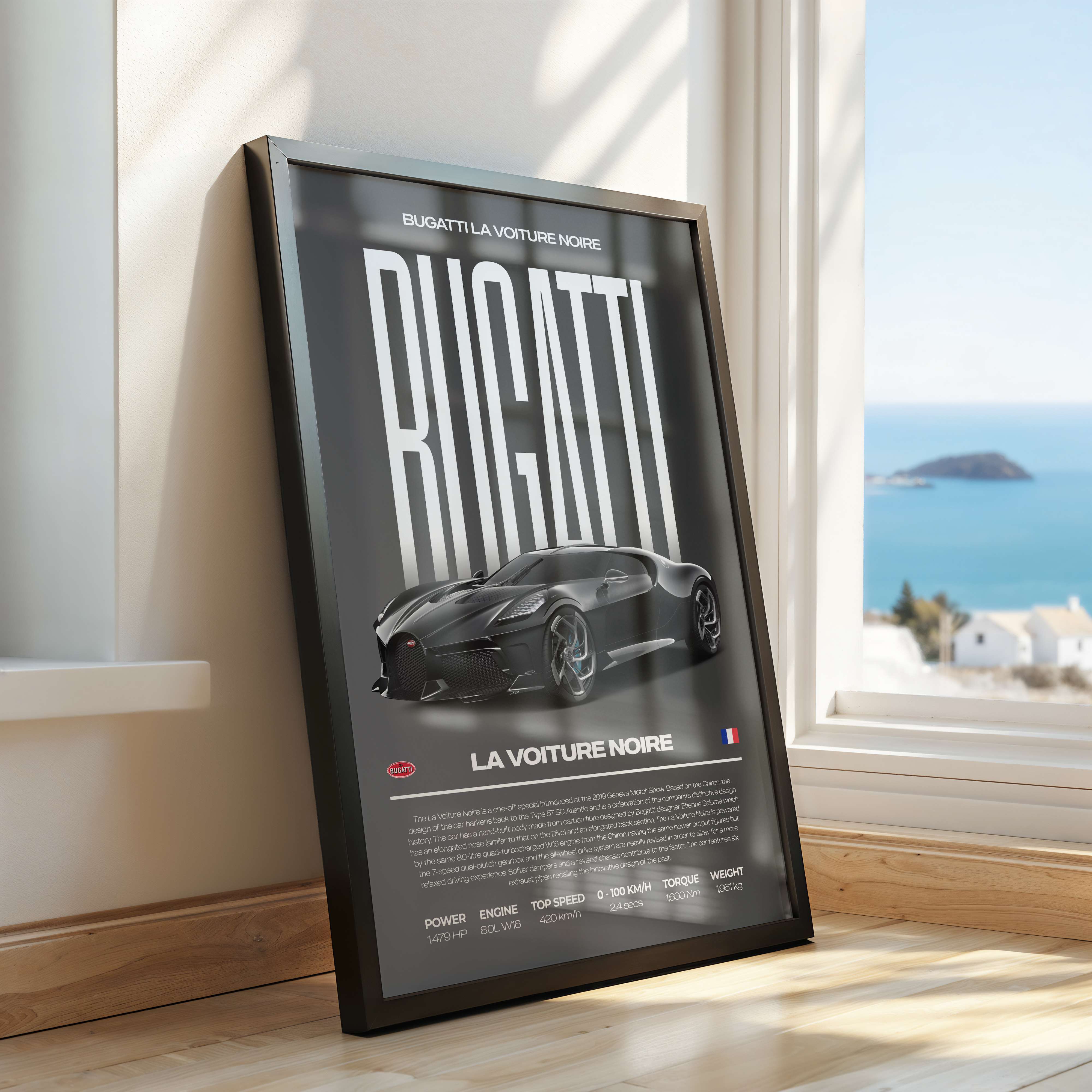 Bugatti La Voiture Noire Poster