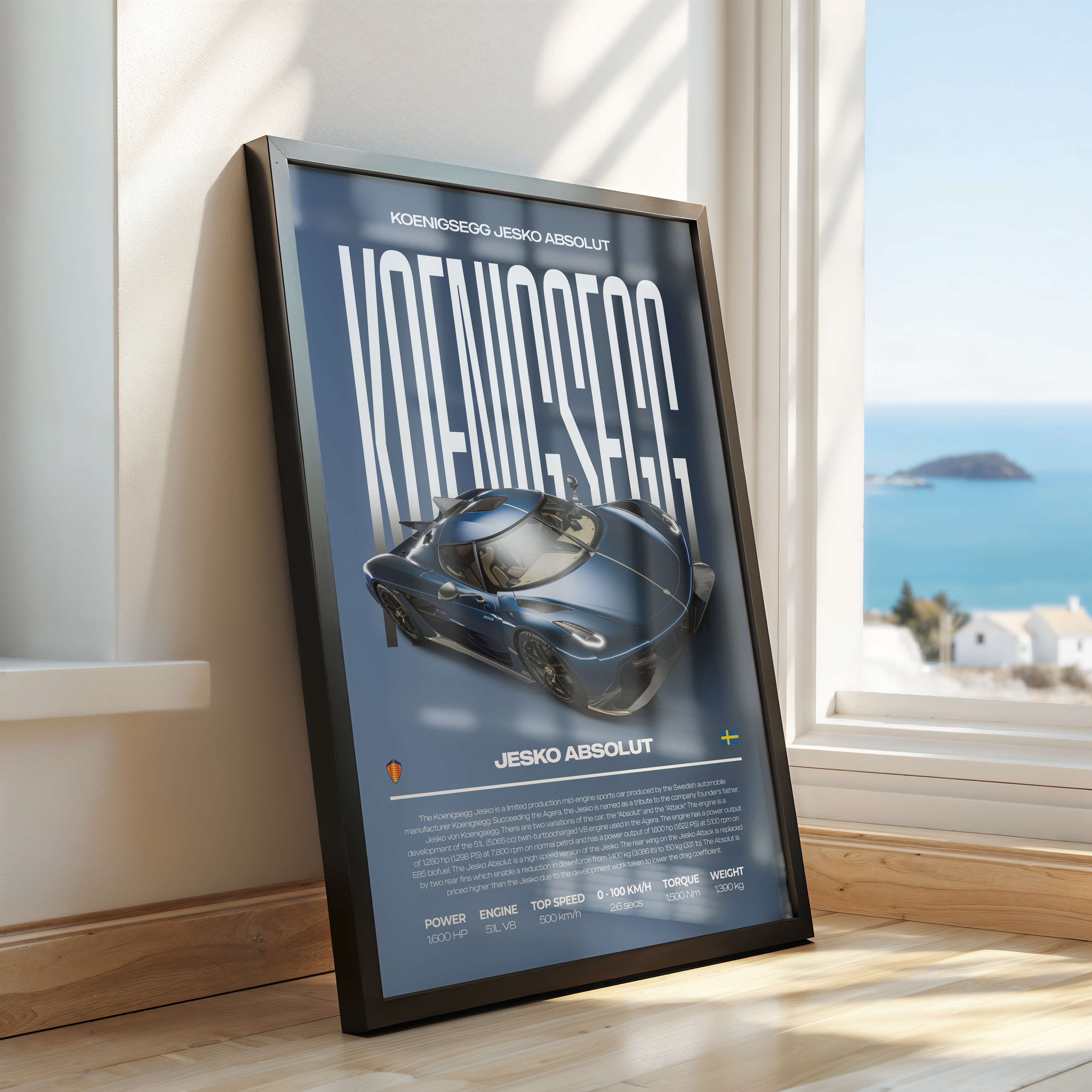 Koenigsegg Jesko Absolut Poster