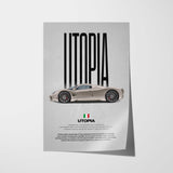 Utopia Car Poster
