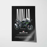 2025 Ninja ZX-10R Motorcycle Poster