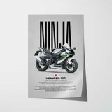2023 Ninja ZX-10R Motorcycle Poster