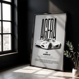 Agera R Car Poster